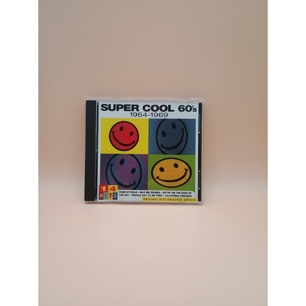 Super Cool 60s 1964-1969 CD Compilation 14 Hits Aretha Franklin Beach Boys Rhino